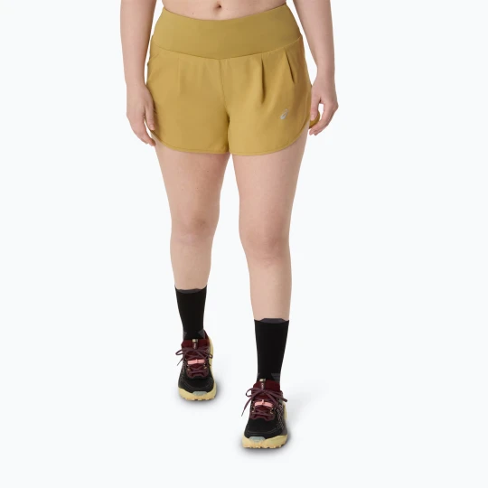 Zdjęcie produktu Spodenki do biegania damskie ASICS Road 3.5IN lemongrass Żółty
