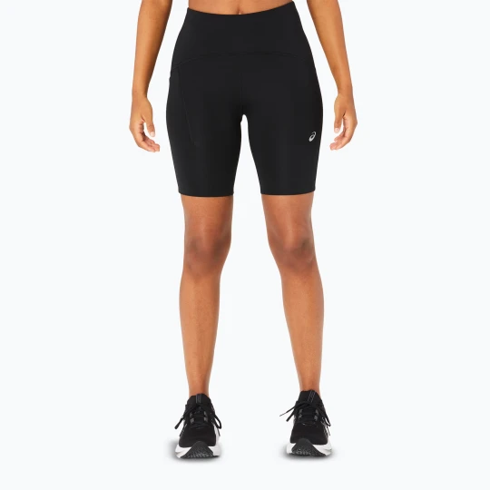 Zdjęcie produktu Spodenki do biegania damskie ASICS Road High Waist 8IN Sprinter performance black