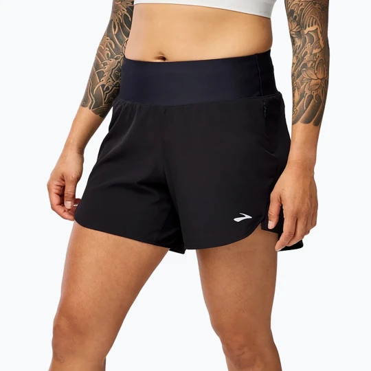 Zdjęcie produktu Spodenki do biegania damskie Brooks Chaser 5" 2.0 black