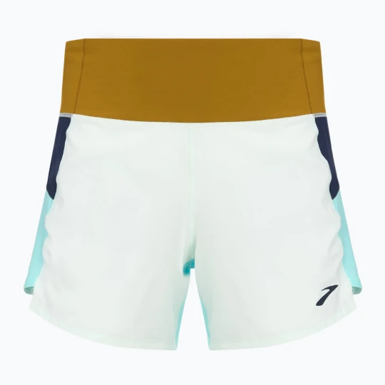 Zdjęcie produktu Spodenki do biegania damskie Brooks Chaser 5" ice blue multi
