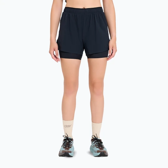 Zdjęcie produktu Spodenki do biegania damskie Ciele Athletics DLYShort4''LongBrief 2 shadowcast Szary