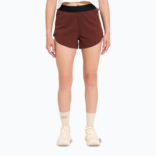 Zdjęcie produktu Spodenki do biegania damskie Ciele Athletics ICN 3" Brief andorra Bordowy