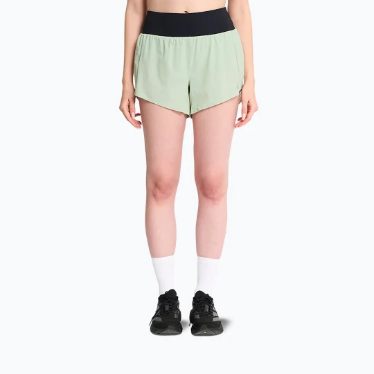 Zdjęcie produktu Spodenki do biegania damskie Ciele Athletics TRNShort4''brief 2 light moss Zielony
