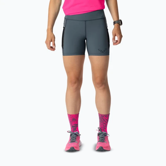 Zdjęcie produktu Spodenki do biegania damskie DYNAFIT Sky Short Tights cinder Szary