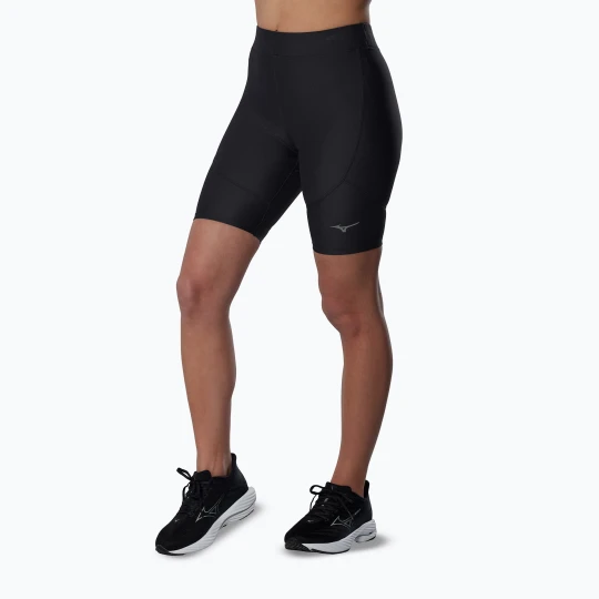 Zdjęcie produktu Spodenki do biegania damskie Mizuno Alpha Mid black
