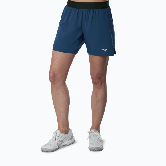 Zdjęcie produktu Spodenki do biegania damskie Mizuno Core 5.5 estate blue