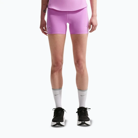 Zdjęcie produktu Spodenki do biegania damskie Nike Swift High-Waisted 4" light magenta Różowy