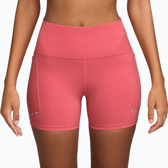 Zdjęcie produktu Spodenki do biegania damskie Nike Swift High-Waisted 4" sea coral Różowy