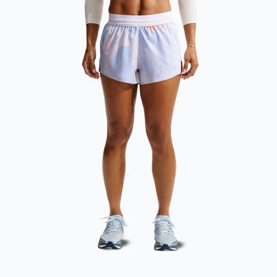 Zdjęcie produktu Spodenki do biegania damskie Nike Swift royal pulse / bleached lilac Niebieski