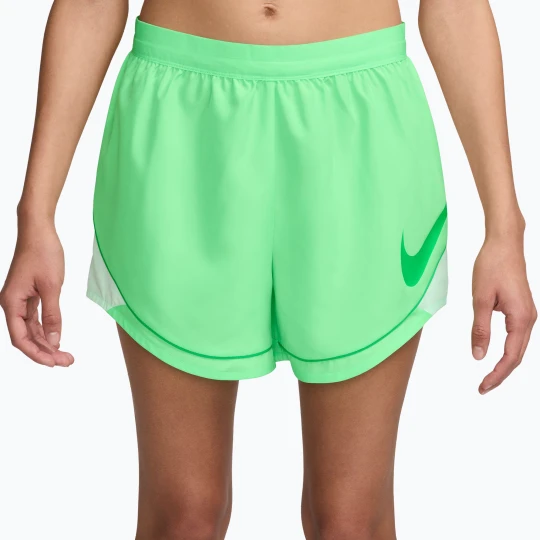 Zdjęcie produktu Spodenki do biegania damskie Nike Tempo Dri-Fit Unlined illusion green / barely green / green spark