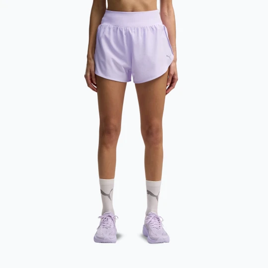 Zdjęcie produktu Spodenki do biegania damskie PUMA Dream Run 3" DryCELL light lavender Fioletowy