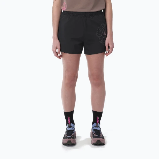 Zdjęcie produktu Spodenki do biegania damskie Salomon SHKout Courtney 4" deep black