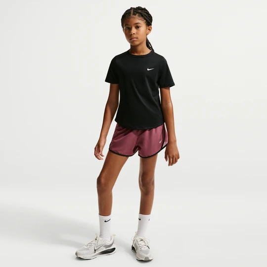 Zdjęcie produktu Spodenki do biegania dla dużych dzieci (dziewcząt) Nike Dri-FIT Tempo - Czerwony