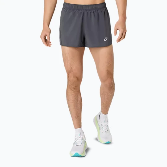Zdjęcie produktu Spodenki do biegania męskie Asics Core Split Short Carrier Grey