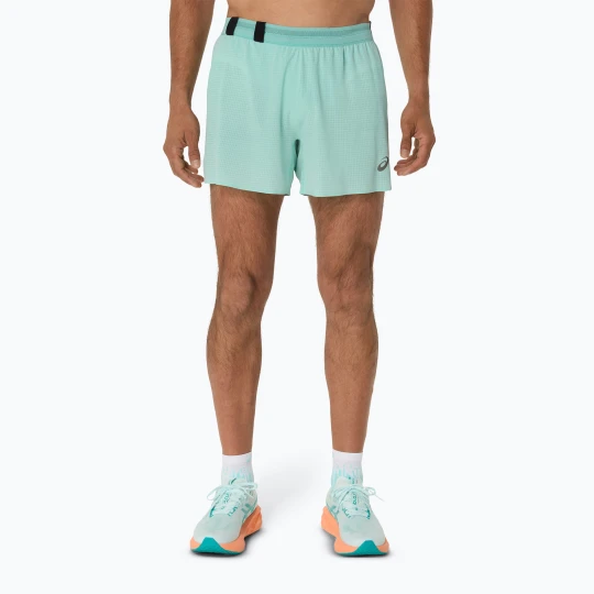 Zdjęcie produktu Spodenki do biegania męskie ASICS Metarun 5IN oasis green