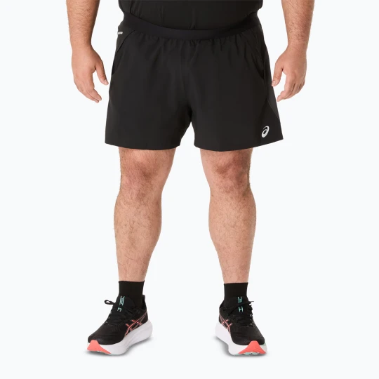 Zdjęcie produktu Spodenki do biegania męskie ASICS Road 5IN performance black / graphite grey