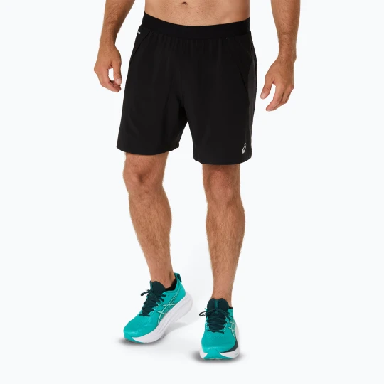 Zdjęcie produktu Spodenki do biegania męskie ASICS Road 7IN performance black / graphite grey