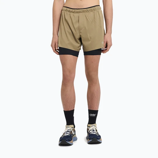 Zdjęcie produktu Spodenki do biegania męskie Ciele Athletics DLY 5" Long Brief canvas Brązowy