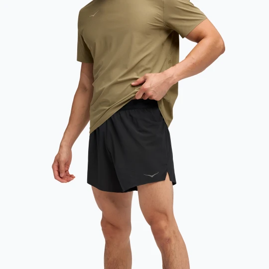 Zdjęcie produktu Spodenki do biegania męskie HOKA Glide 5" black