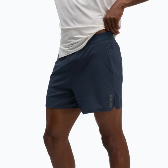 Zdjęcie produktu Spodenki do biegania męskie HOKA Glide Short 5" Brief varsity navy Granatowy