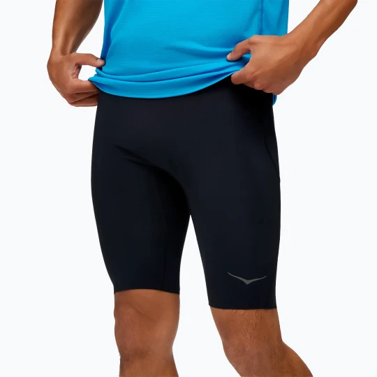 Zdjęcie produktu Spodenki do biegania męskie HOKA Novafly Half Tight Czarny
