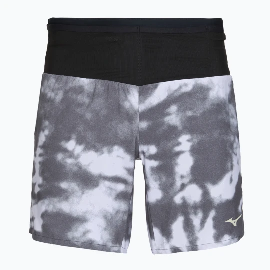Zdjęcie produktu Spodenki do biegania męskie Mizuno Multi Pocket Graphic gekko Szary