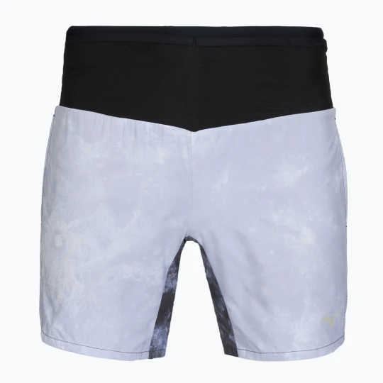 Zdjęcie produktu Spodenki do biegania męskie Mizuno Multi Pocket Graphic tsukikage Szary