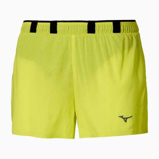Zdjęcie produktu Spodenki do biegania męskie Mizuno Tech Light Split 3.5 lightning yellow