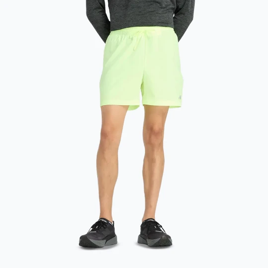 Zdjęcie produktu Spodenki do biegania męskie New Balance Sport Essential 5" afterglow Żółty