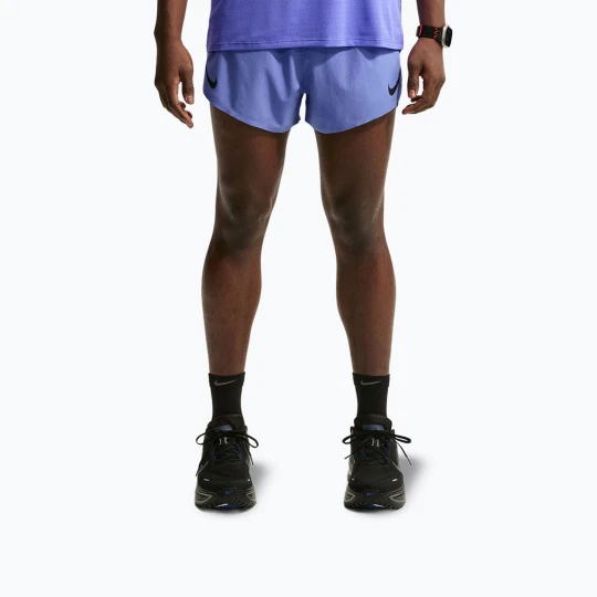 Zdjęcie produktu Spodenki do biegania męskie Nike AeroSwift Dri-Fit ADV 4" sapphire / black Niebieski