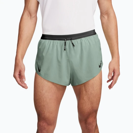 Zdjęcie produktu Spodenki do biegania męskie Nike AeroSwift Dri-Fit ADV steam / black Zielony