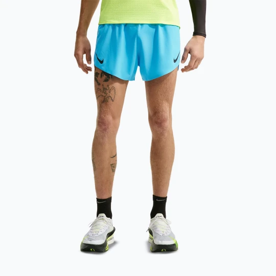 Zdjęcie produktu Spodenki do biegania męskie Nike AeroSwift light current blue / black