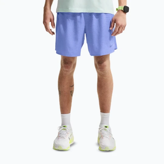 Zdjęcie produktu Spodenki do biegania męskie Nike Challenger Dri-Fit Breathe 7" royal pulse / royal pulse Niebieski