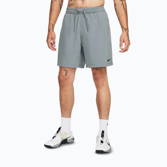 Zdjęcie produktu Spodenki do biegania męskie Nike Form Dri-FIT 7" Unlined Versatile smoke grey / black