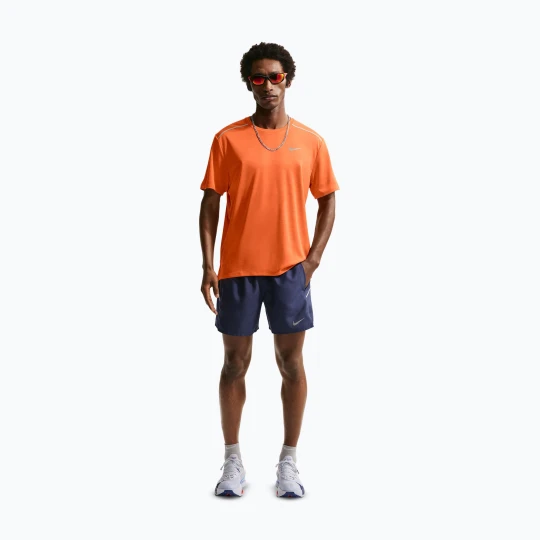 Zdjęcie produktu Spodenki do biegania męskie Nike Miler Dri-Fit 2in1 5" midnight navy Granatowy