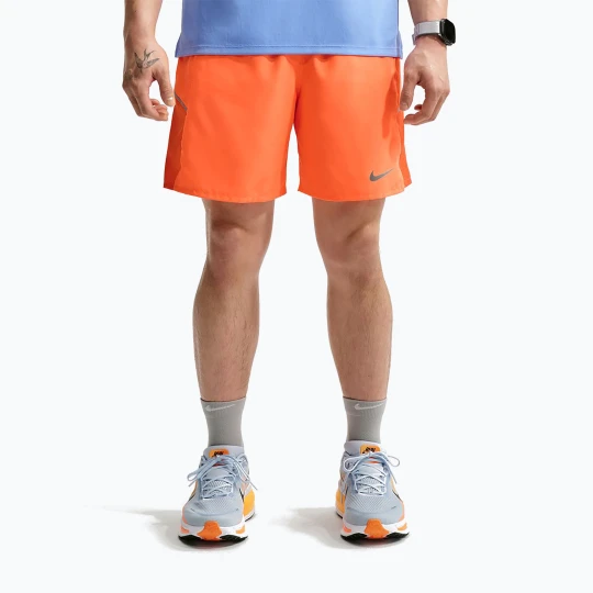 Zdjęcie produktu Spodenki do biegania męskie Nike Miler Dri-Fit 2in1 7" total orange