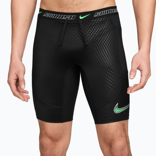 Zdjęcie produktu Spodenki do biegania męskie Nike Stride black / illusion green