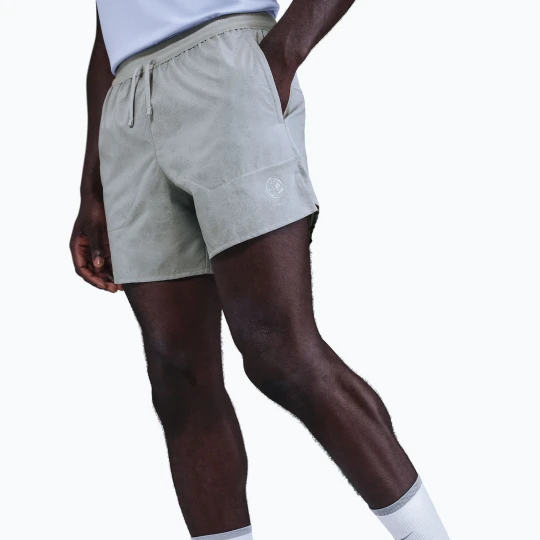 Zdjęcie produktu Spodenki do biegania męskie Nike Stride Brief-Lined 5" light smoke grey
