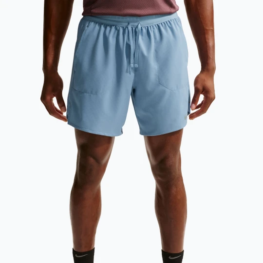Zdjęcie produktu Spodenki do biegania męskie Nike Stride Dri-Fit 2in1 7" work blue Granatowy