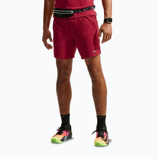 Zdjęcie produktu Spodenki do biegania męskie Nike Stride Dri-Fit Brief-Lined 7" tough red