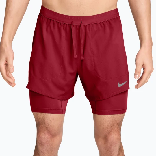 Zdjęcie produktu Spodenki do biegania męskie Nike Stride tough red
