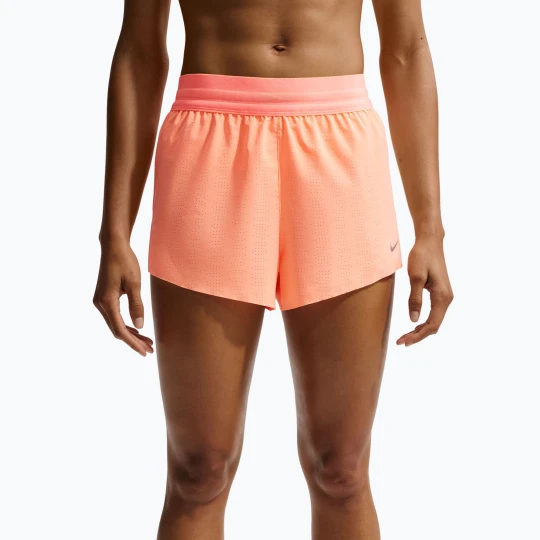Zdjęcie produktu Spodenki do biegania męskie Nike Swift Breathe Dri-Fit Mid-Rise 2.5" orange pulse / photon dust