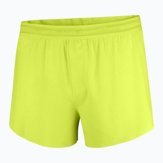 Zdjęcie produktu Spodenki do biegania męskie Salomon Sense Aero SPLT 3" acid lime Żółty