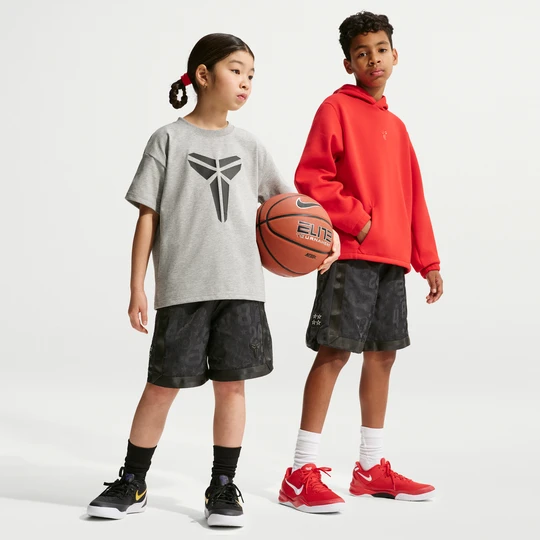 Zdjęcie produktu Spodenki do koszykówki dla dużych dzieci Kobe - Czerń Nike