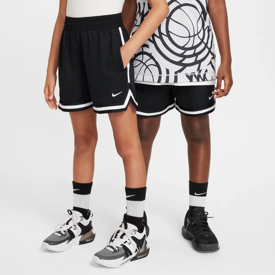 Zdjęcie produktu Spodenki do koszykówki dla dużych dzieci Nike DNA 13 cm - Czerń