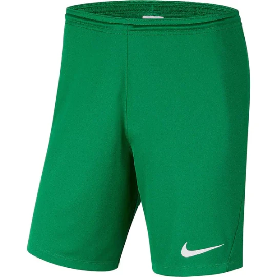 Zdjęcie produktu Spodenki dresowe juniorskie Dry Park III NB Nike Zielony