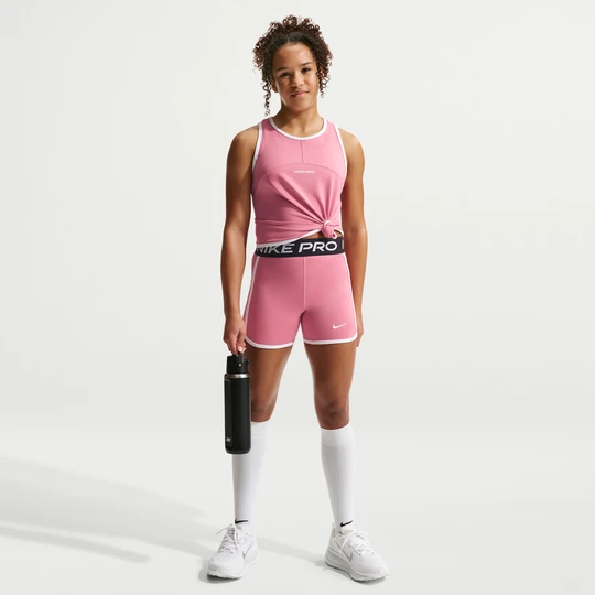 Zdjęcie produktu Spodenki dziewczęce 8 cm Dri-FIT Nike Pro - Różowy
