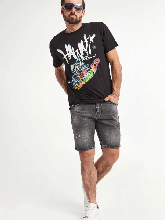 Zdjęcie produktu Spodenki jeansowe męskie PHILLIPP PLEIN Philipp Plein