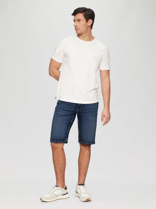 Zdjęcie produktu Spodenki jeansowe / Regular Fit / Mid Rise / Straight Leg s.Oliver niebieski