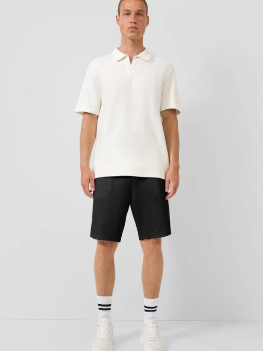 Zdjęcie produktu Spodenki jogger ze strukturą QS czarny